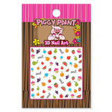 3D Sweetie Nail Art