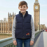 Richmond Embroidered Children's Vest - Farm Life