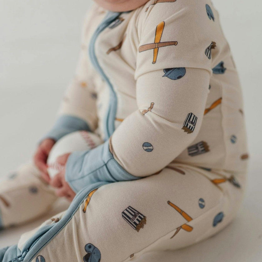 Baby Long Sleeve Zip Romper