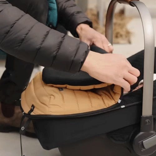 Infant Car Seat Footmuff - Sage Brush