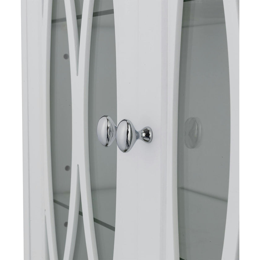 Florence 2 Door Wooden Removable Wall Cabinet with Adjustable Shelves