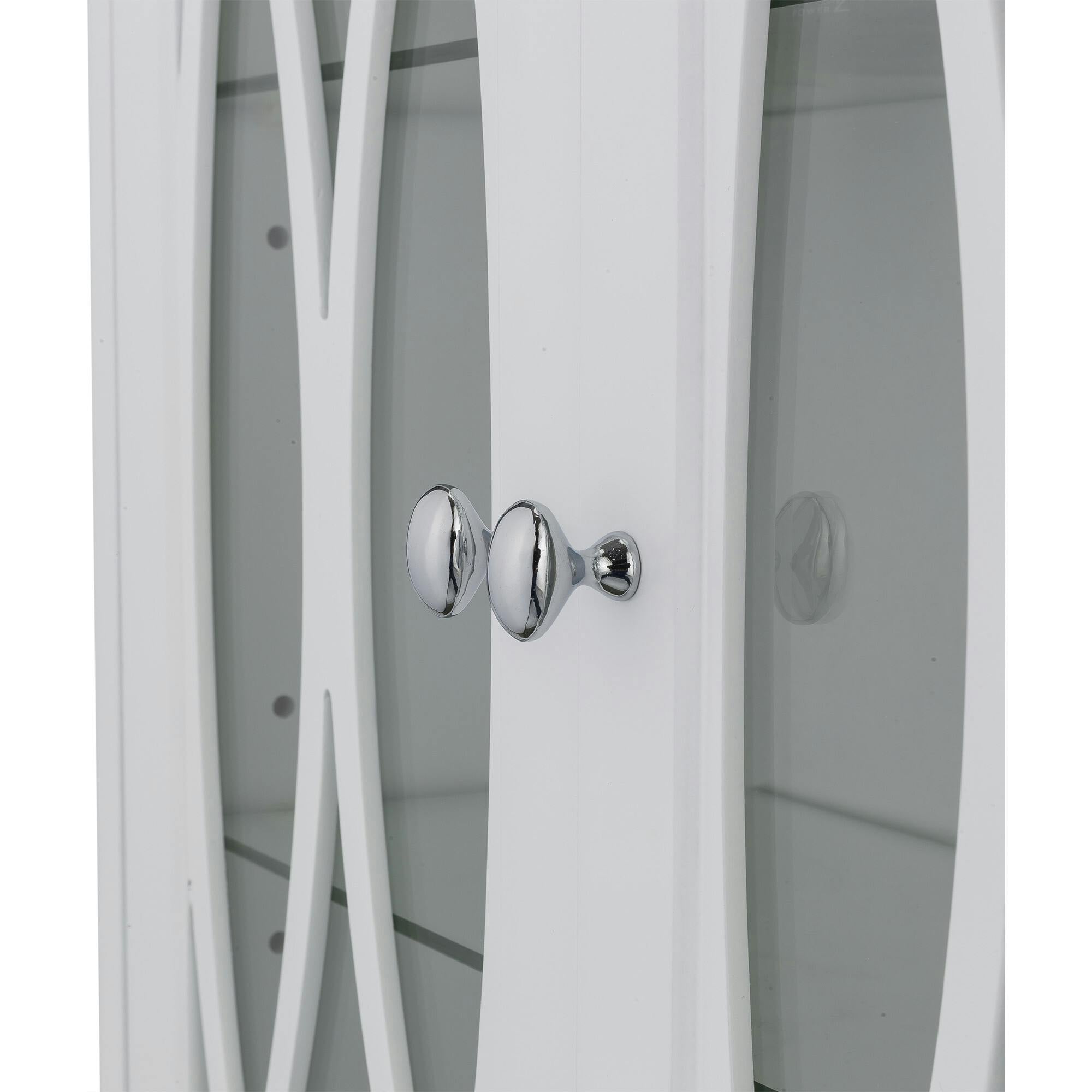 Florence 2 Door Wooden Removable Wall Cabinet with Adjustable Shelves