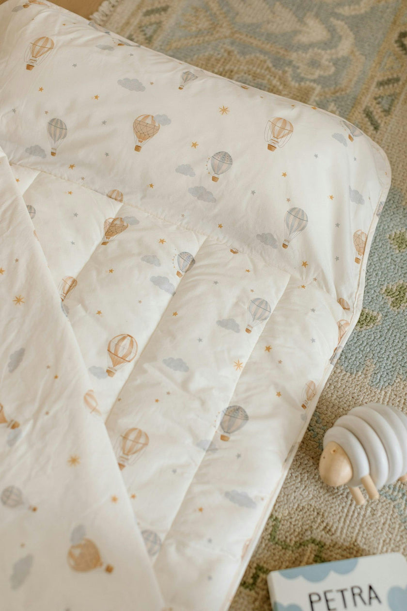 Organic Toddler Nap Roll-N-Rest Mat Set