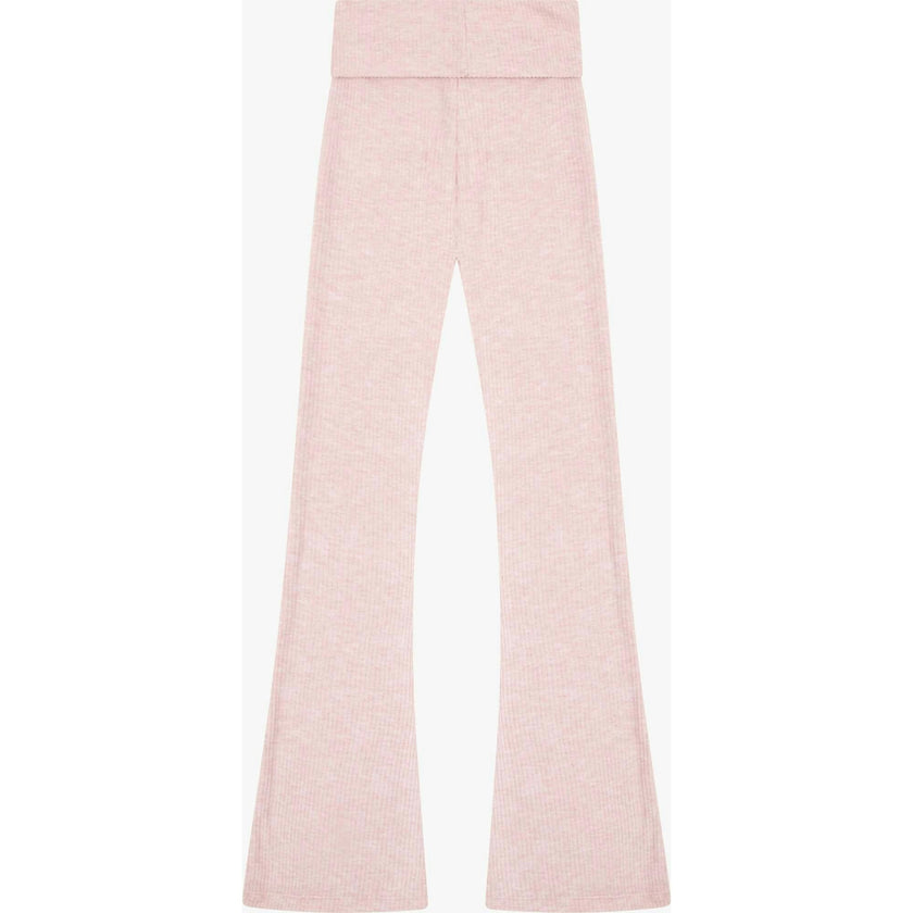 Tenly Hacci Rib Waisted Flared Pants