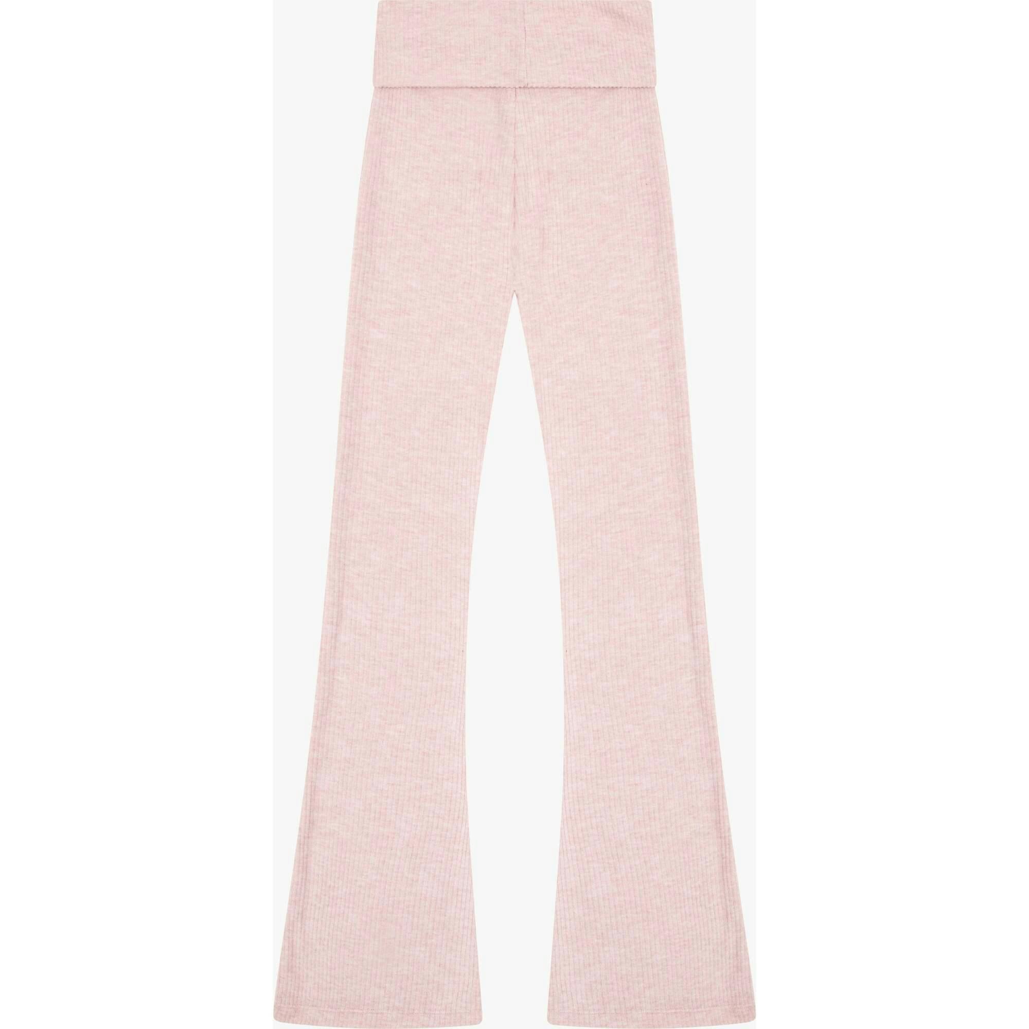 Tenly Hacci Rib Waisted Flared Pants