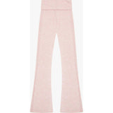 Tenly Hacci Rib Waisted Flared Pants