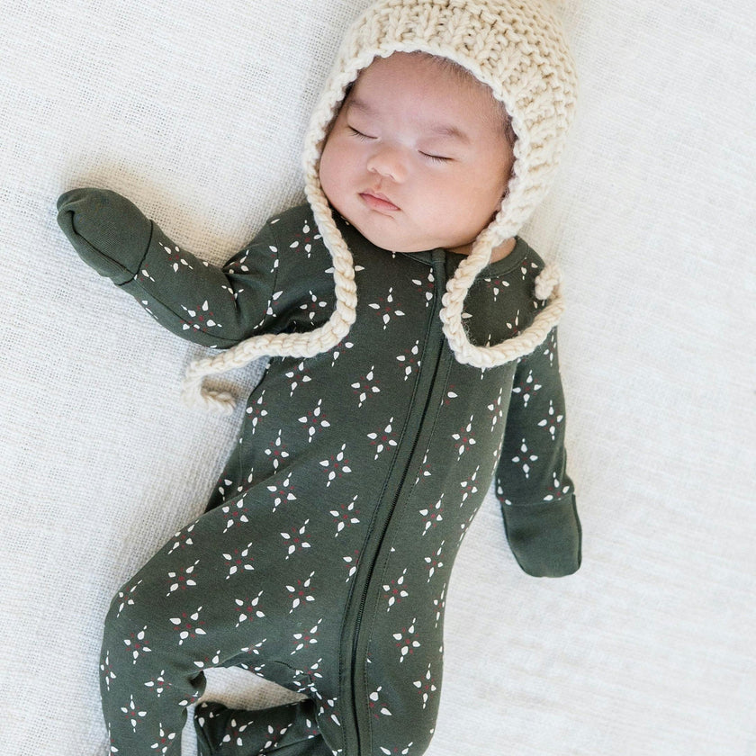 Peyton Zipper Sleeper Starlight / Pine