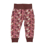 Girls Fleece Sweatpants in Cluster Garden Floral