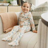 Zip-Up Footie Pajama - Autumn