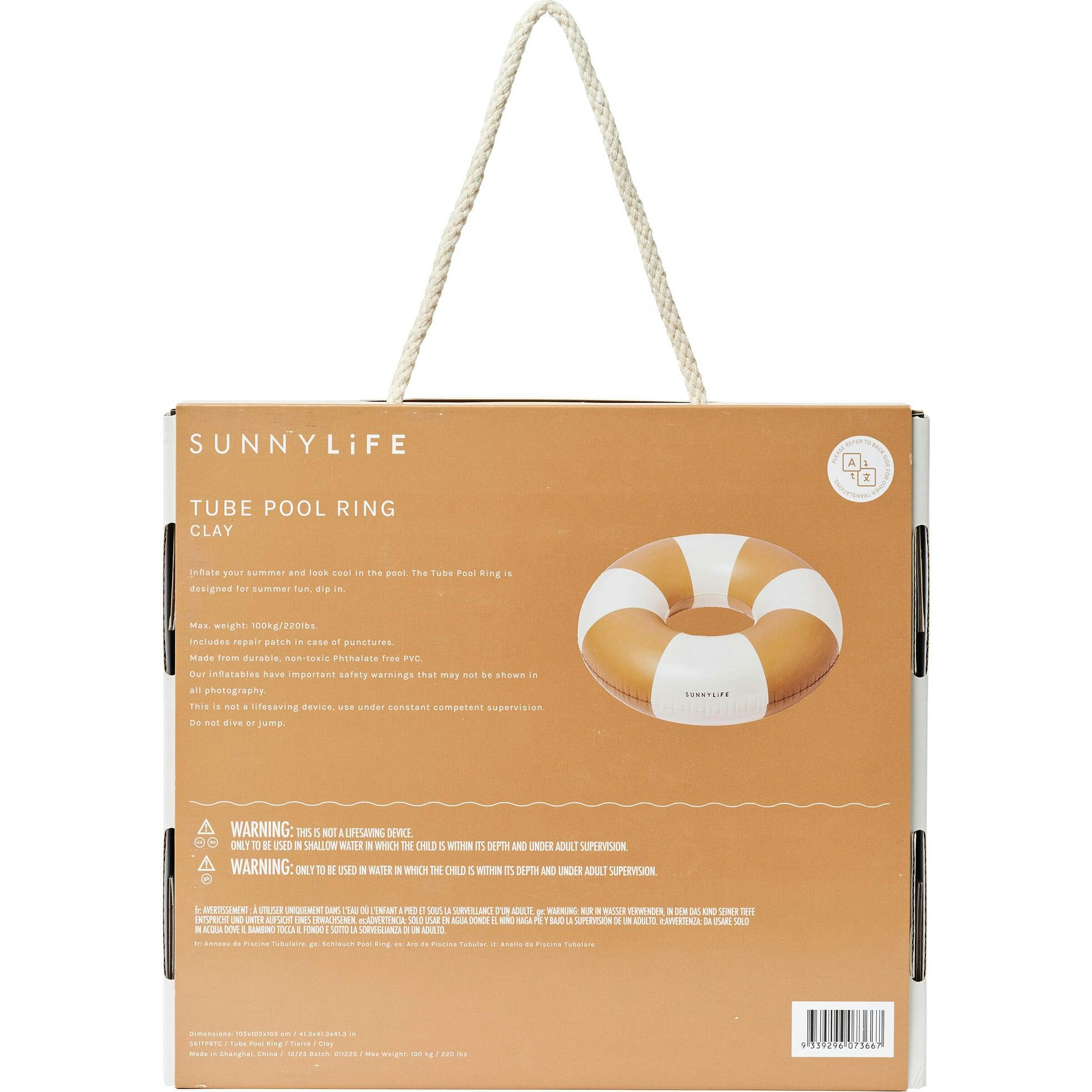 Tube Pool Ring: Tierra