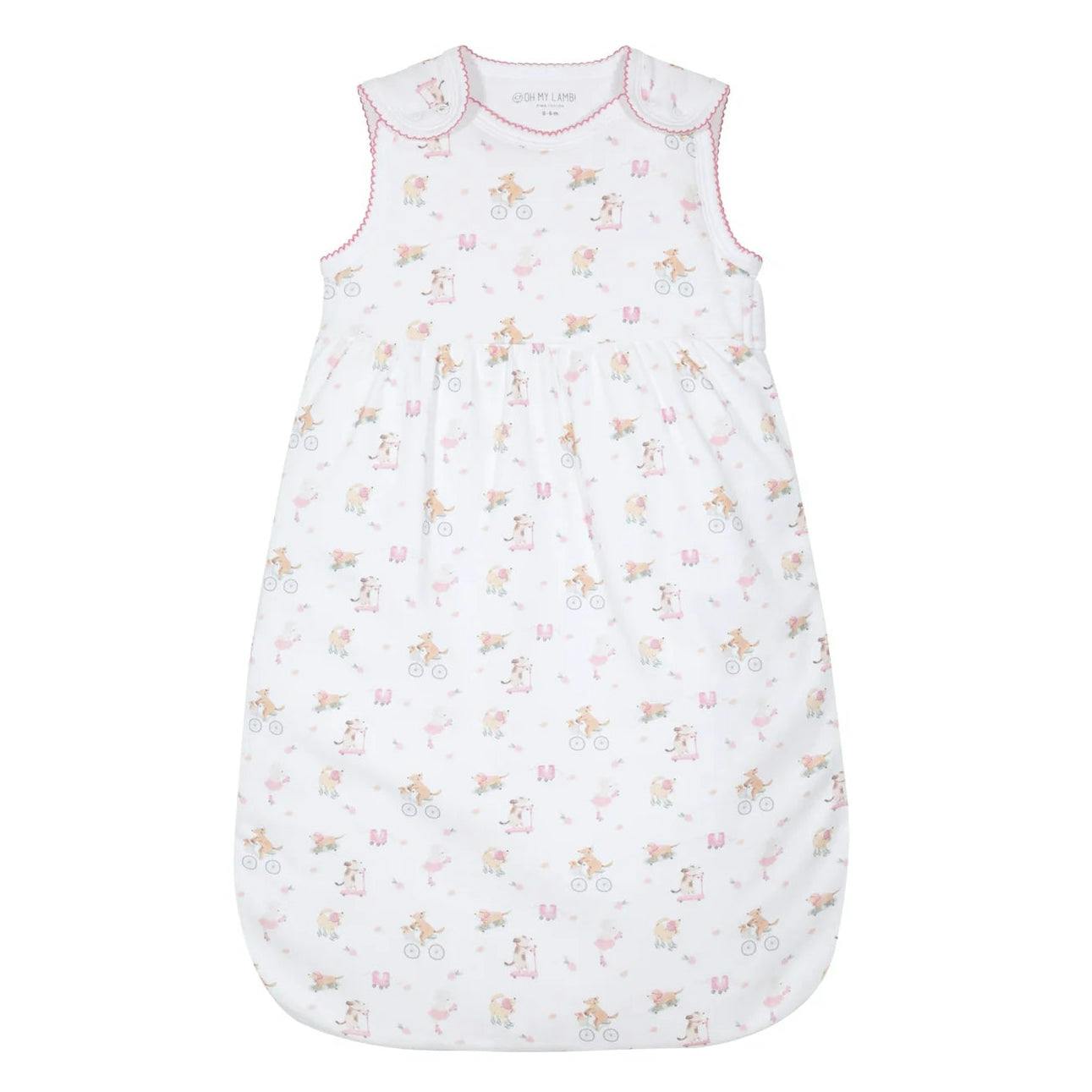 Roller Pups Girl Pima Cotton Sleep Sack