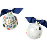 You're the Best Ever Glass Ornament