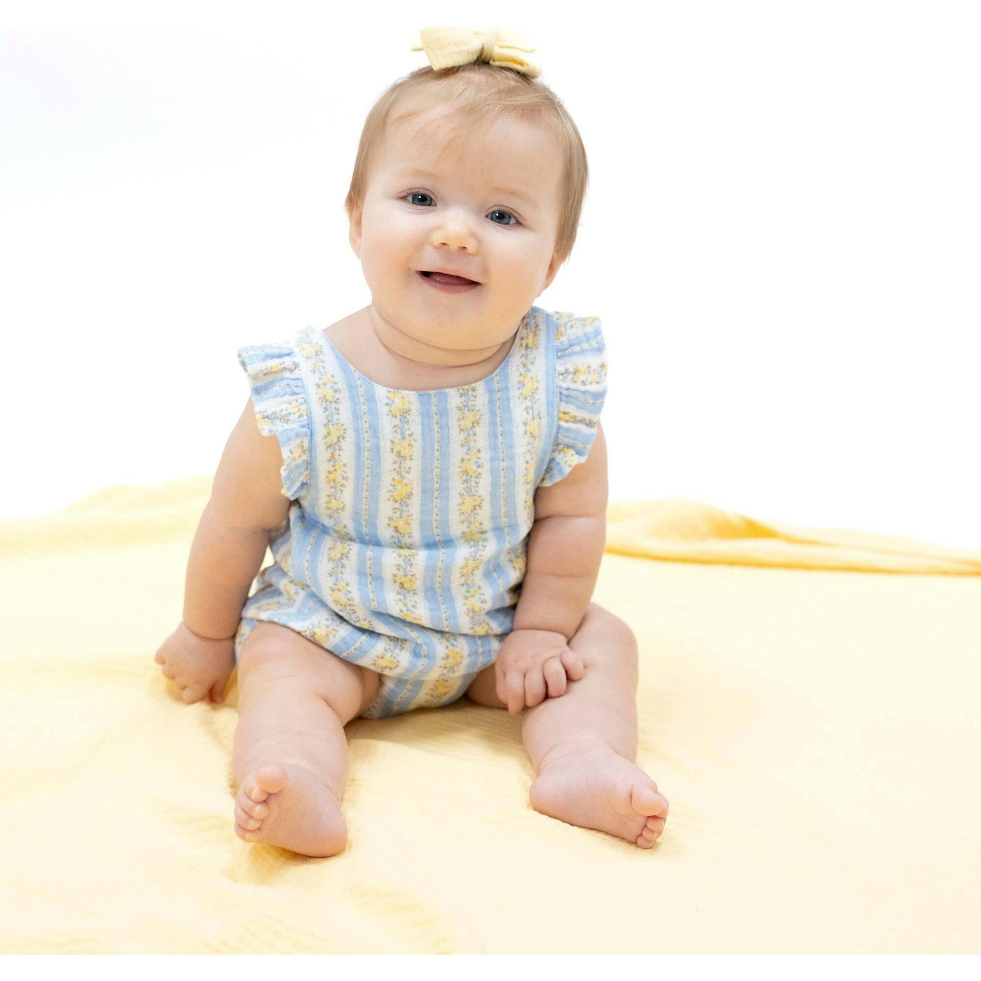 Odalys Floral Stripe - Sunsuit