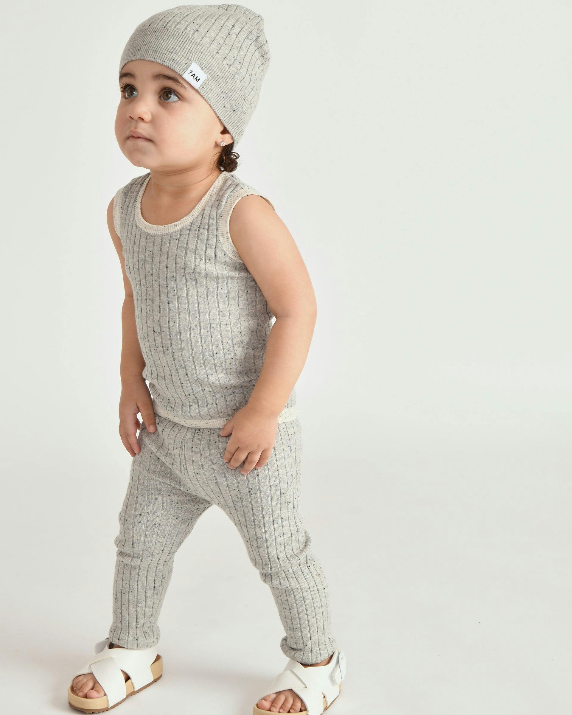 Cotton Beanie - Ribbed
