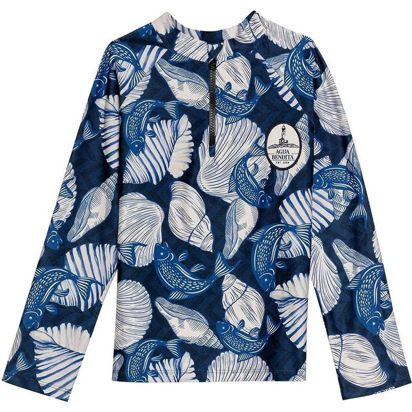 Noah Kids’ Rashguard, Blue