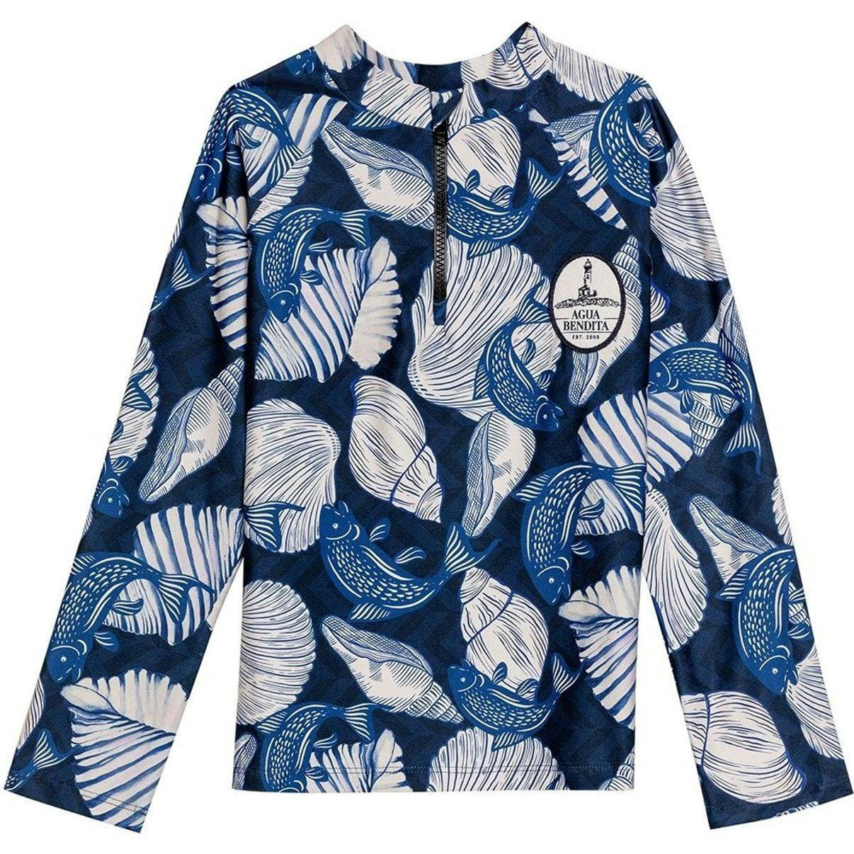 Noah Kids’ Rashguard, Blue
