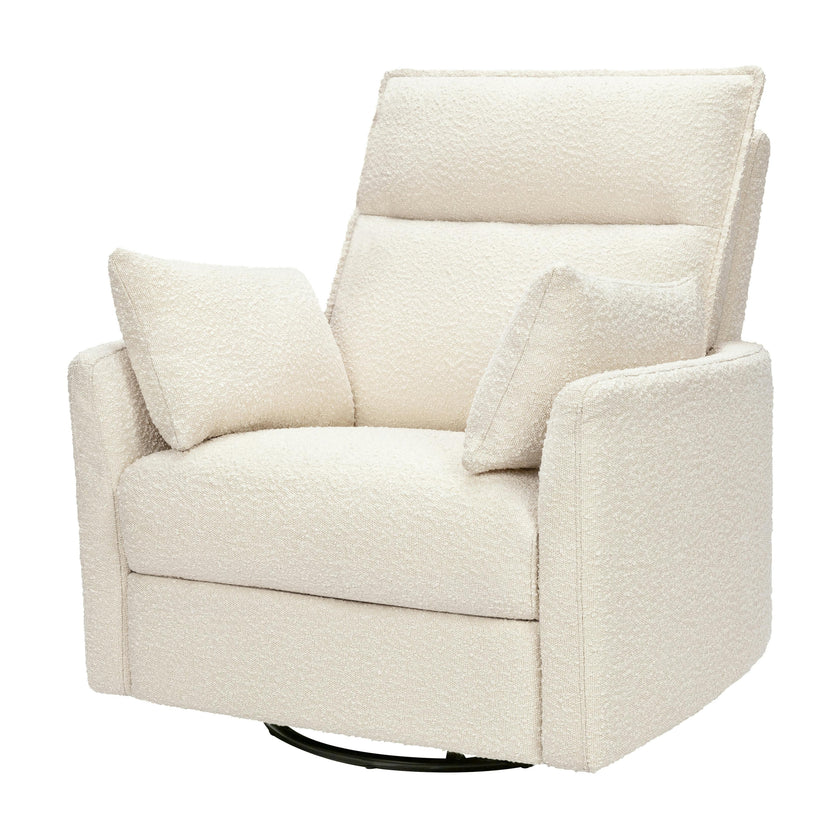 Nori Glider Recliner w/ Electronic Control and USB in Performance Ivory Boucle