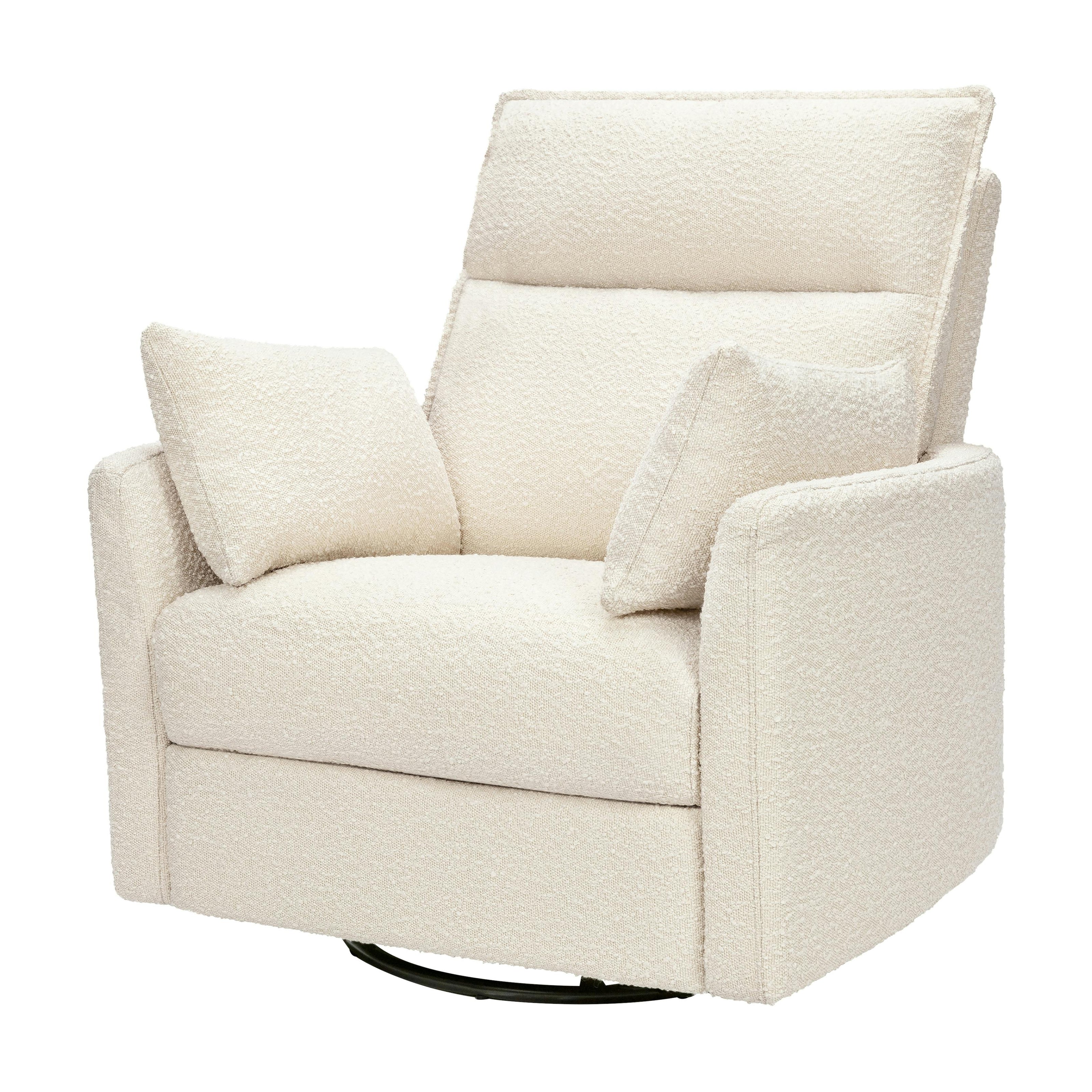 Nori Glider Recliner w/ Electronic Control and USB in Performance Ivory Boucle