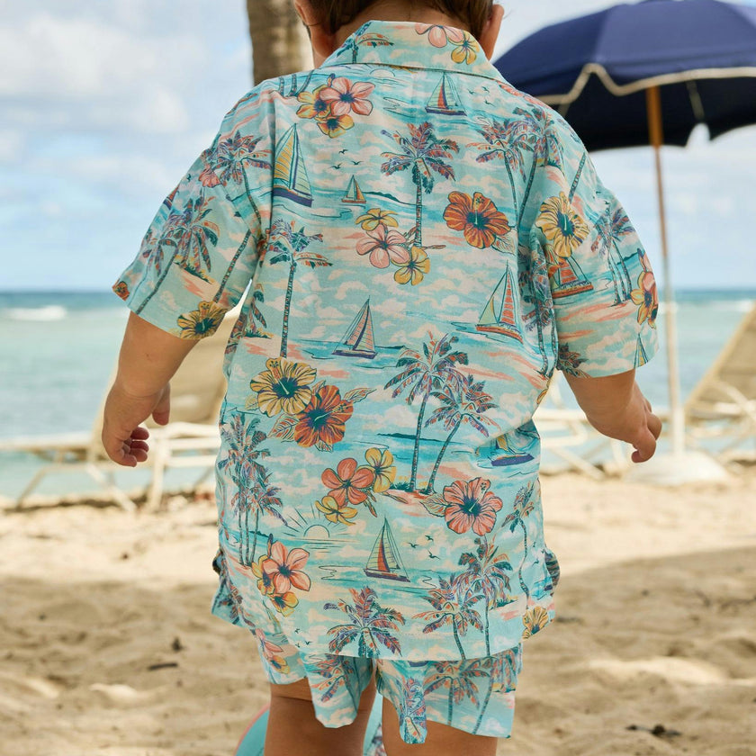 The BVIs - Boys Hawaiian Shirt
