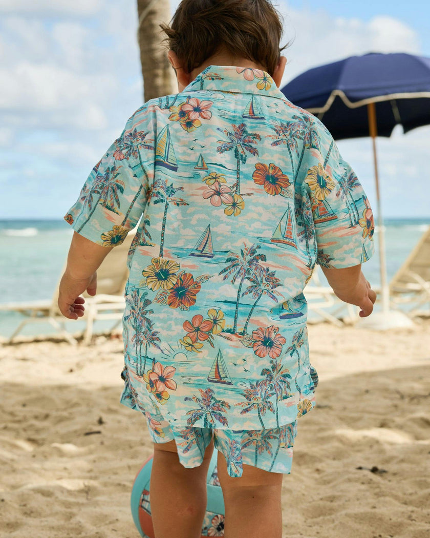 The BVIs - Boys Hawaiian Shirt