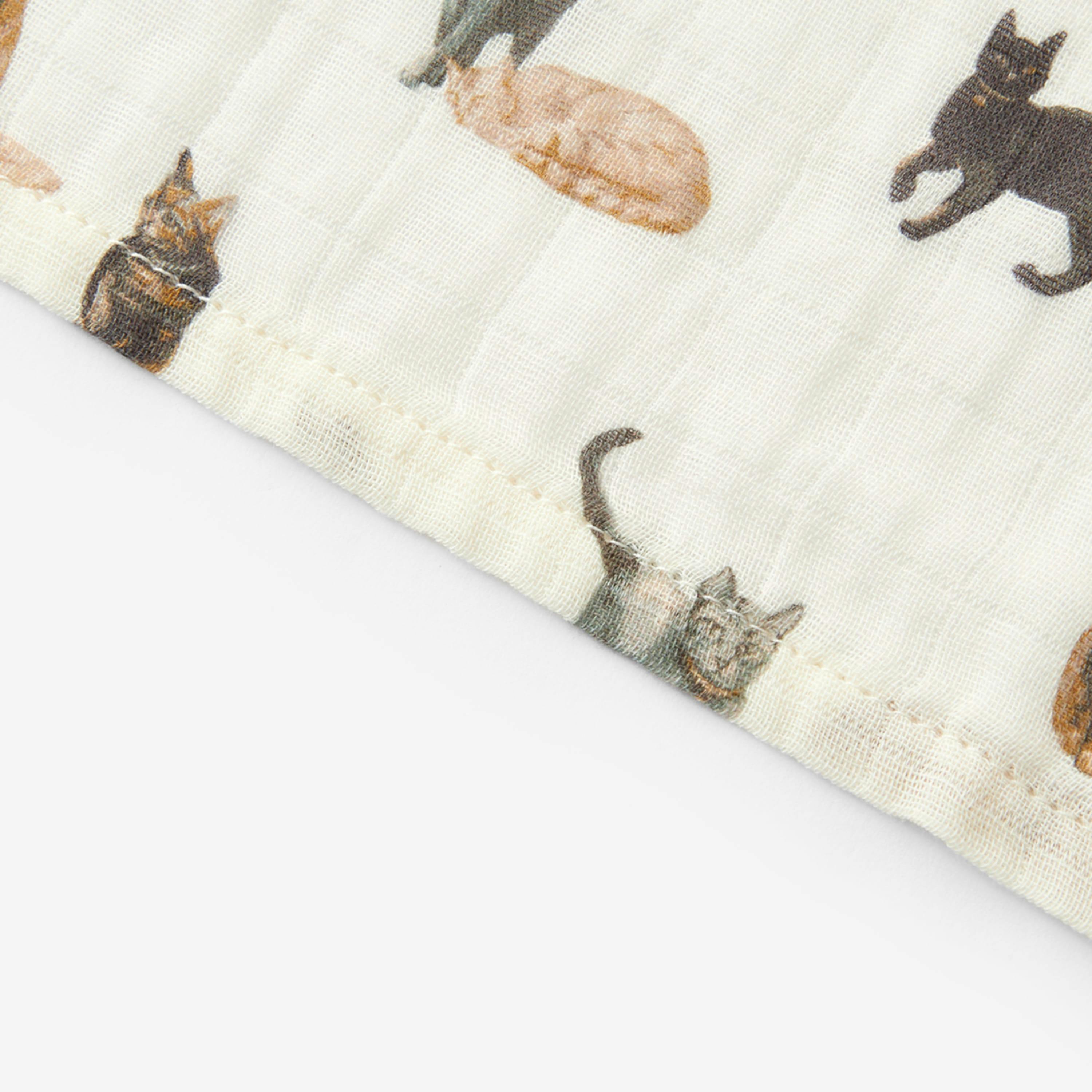 Organic Cotton Two-Piece Burp Cloth Set