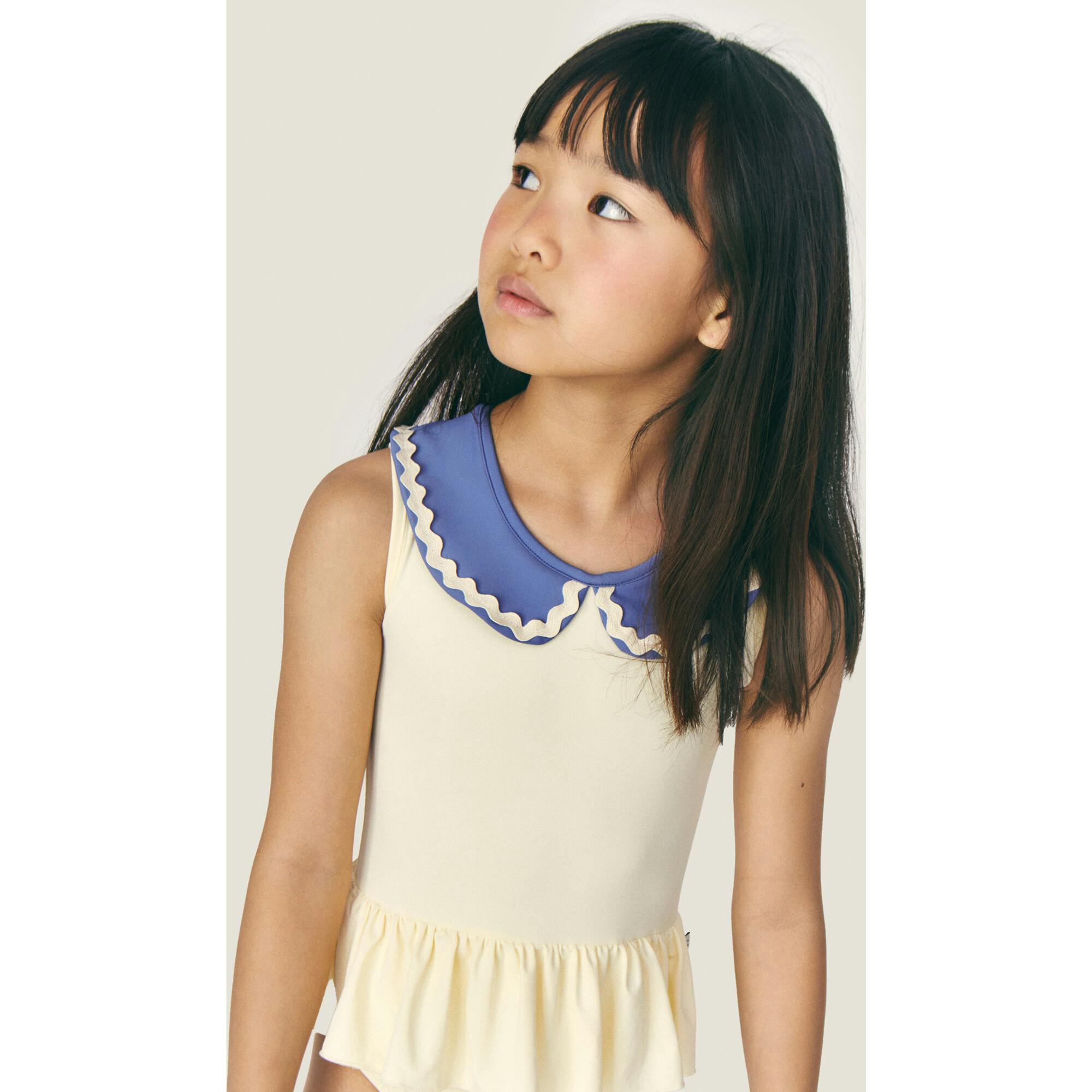 Mipounet SS26 Olie, Swimwear Ecru Blue