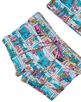 Girls Racer Bikini (Bondi Print)