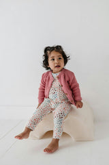 Baby Girl Short Sleeve Pant Romper