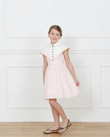 Stella dress (blush pink/ivory)