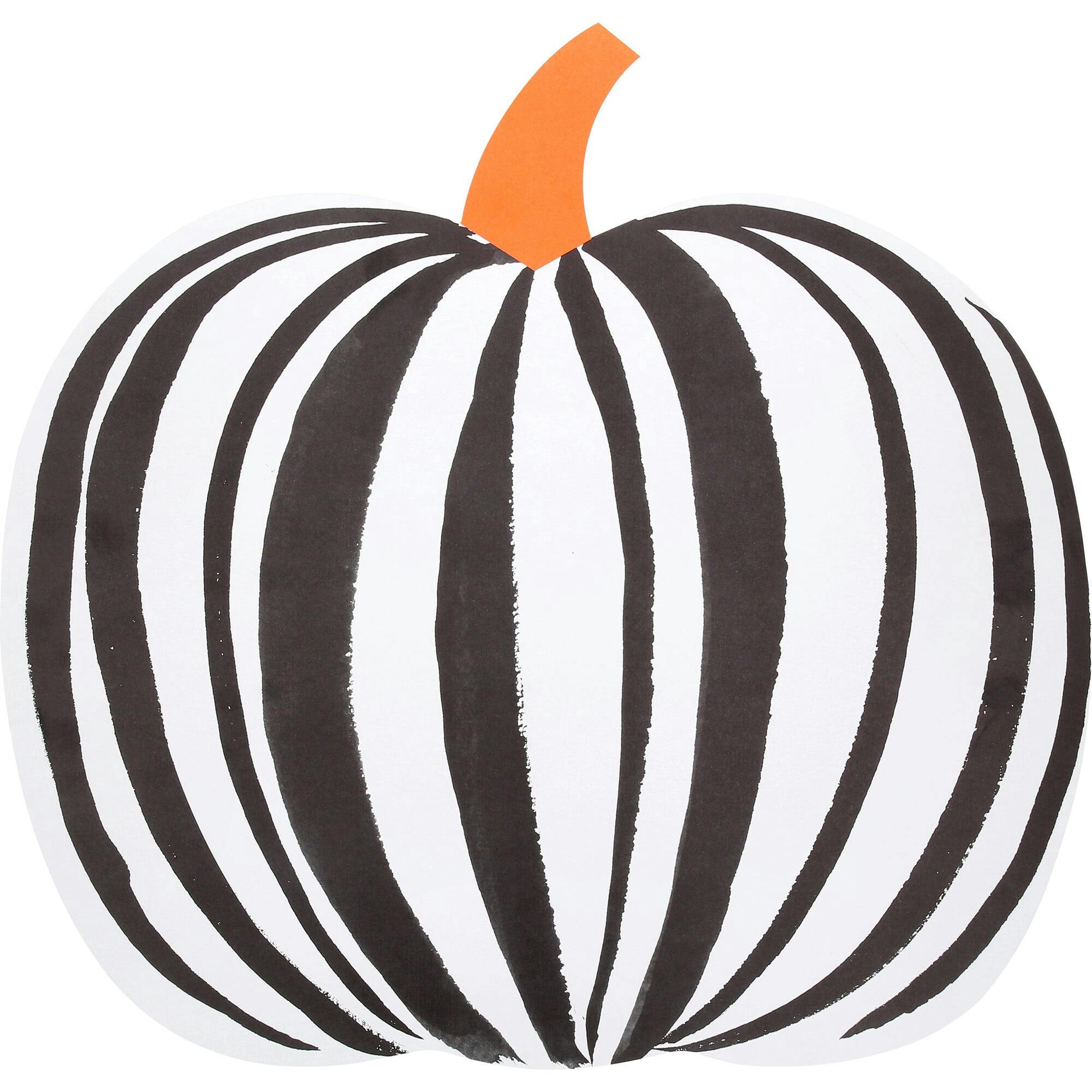 Stripe Pumpkin Placemats