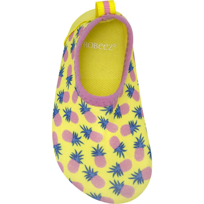 Pineapple Crush Aqua Shoes in Yellow