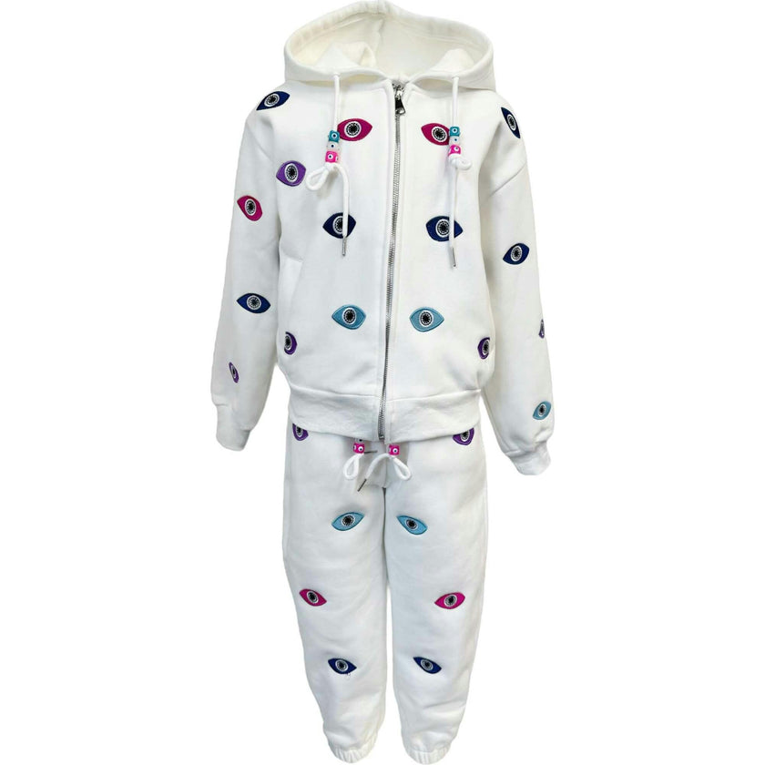 Rainbow Evil Eye Jogger Set