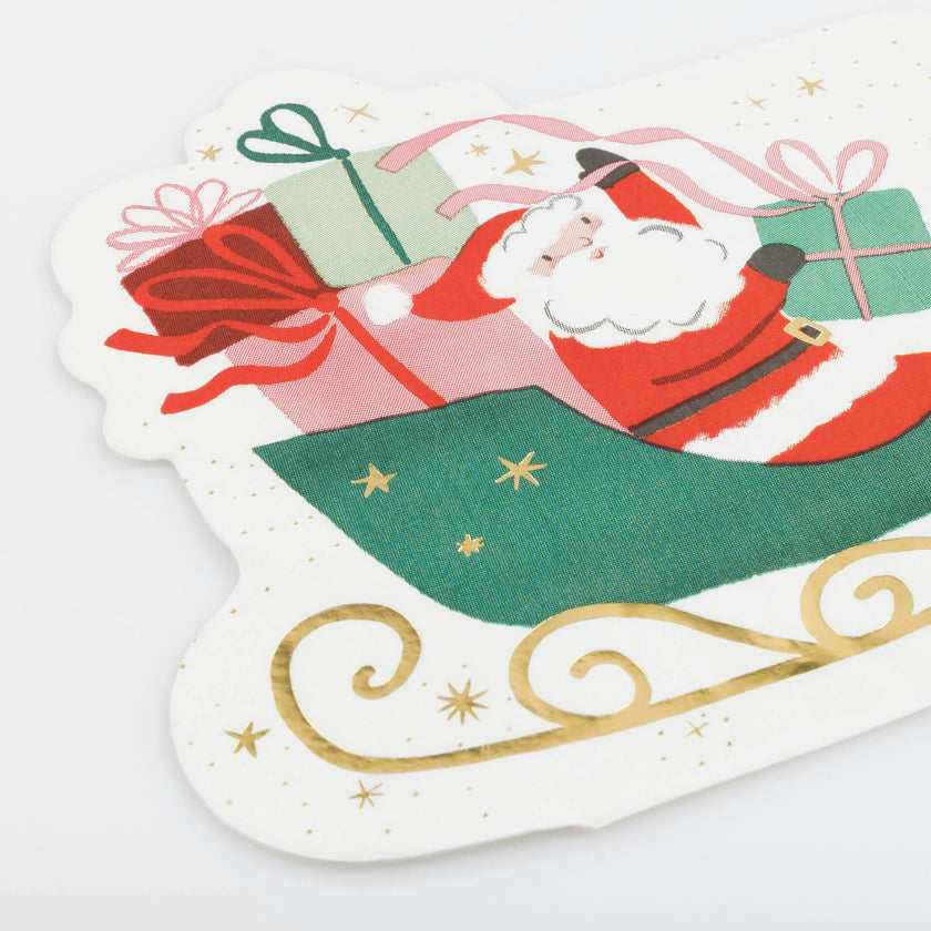 Sleigh Napkins