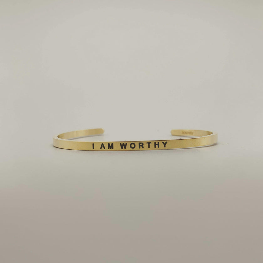 Women's "I Am Worthy" Bracelet