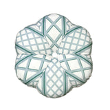 Coussin Le Boudeur Treillage Céladon