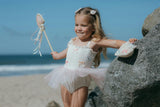 Bows Tutu - Ivory/Multicolor