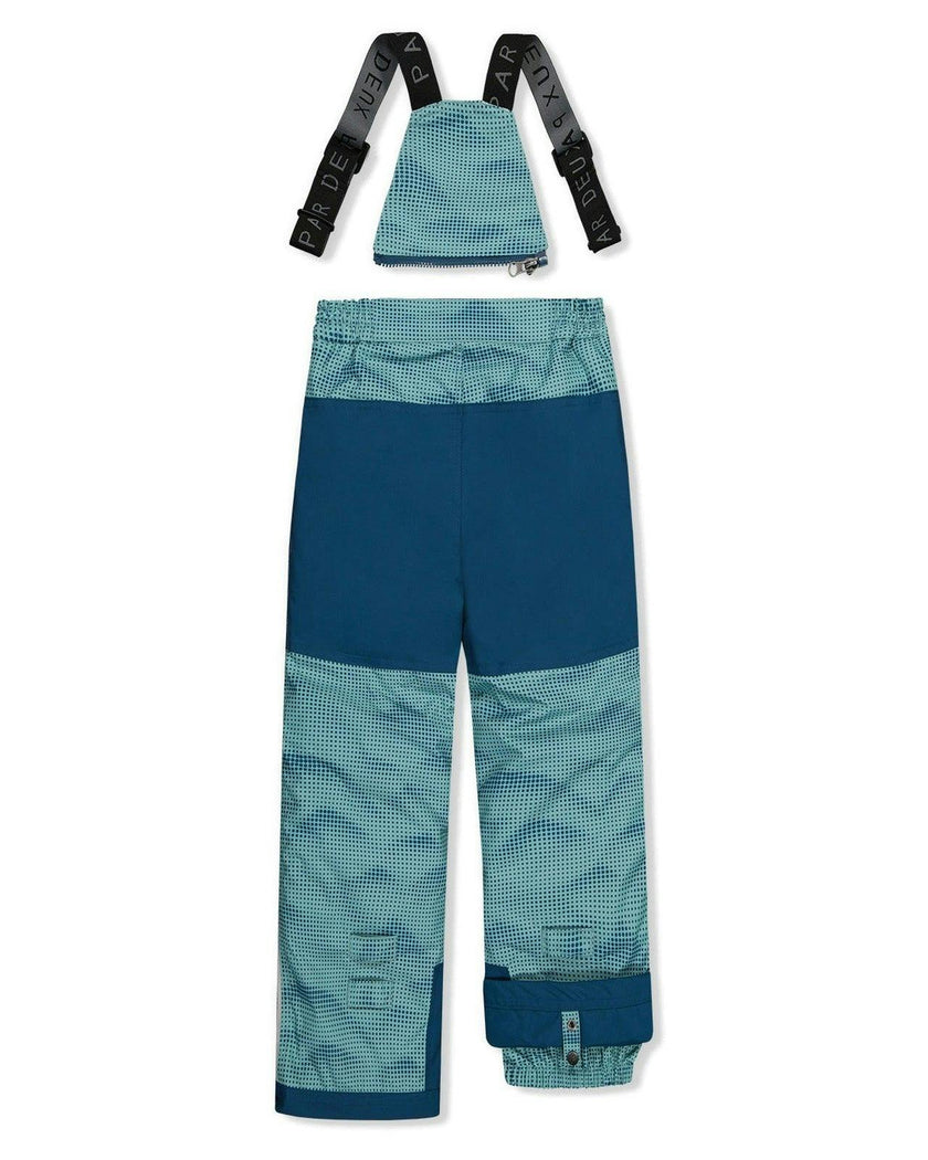 Two Piece Play Snowsuit Greyish Blue And Navy With Greyish Blue Pants