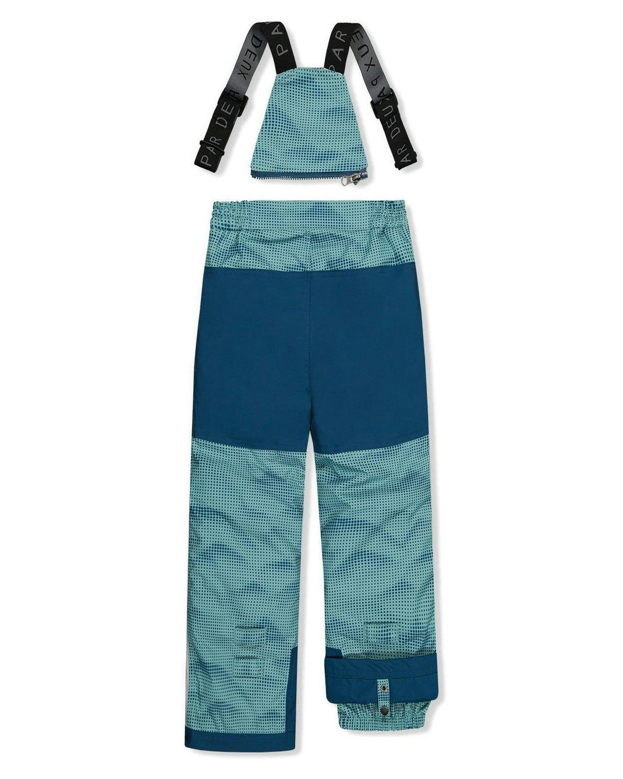 Two Piece Play Snowsuit Greyish Blue And Navy With Greyish Blue Pants