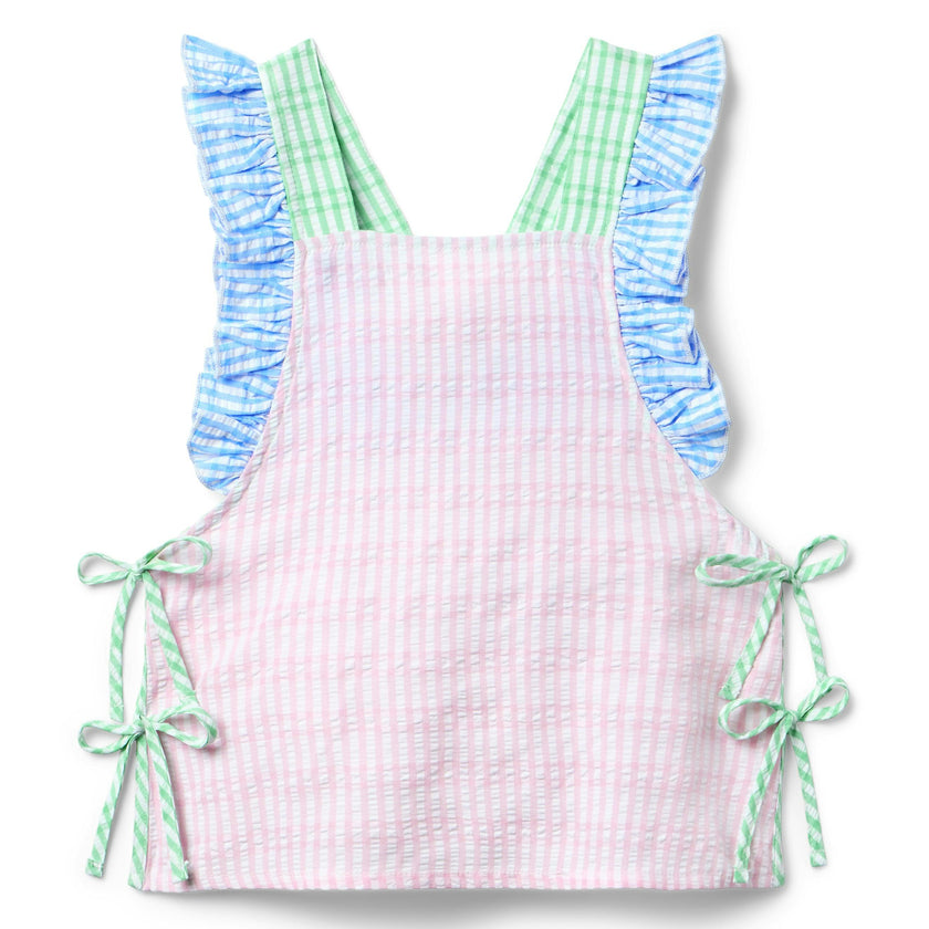 Elsie Top - Pink Candy Stripe