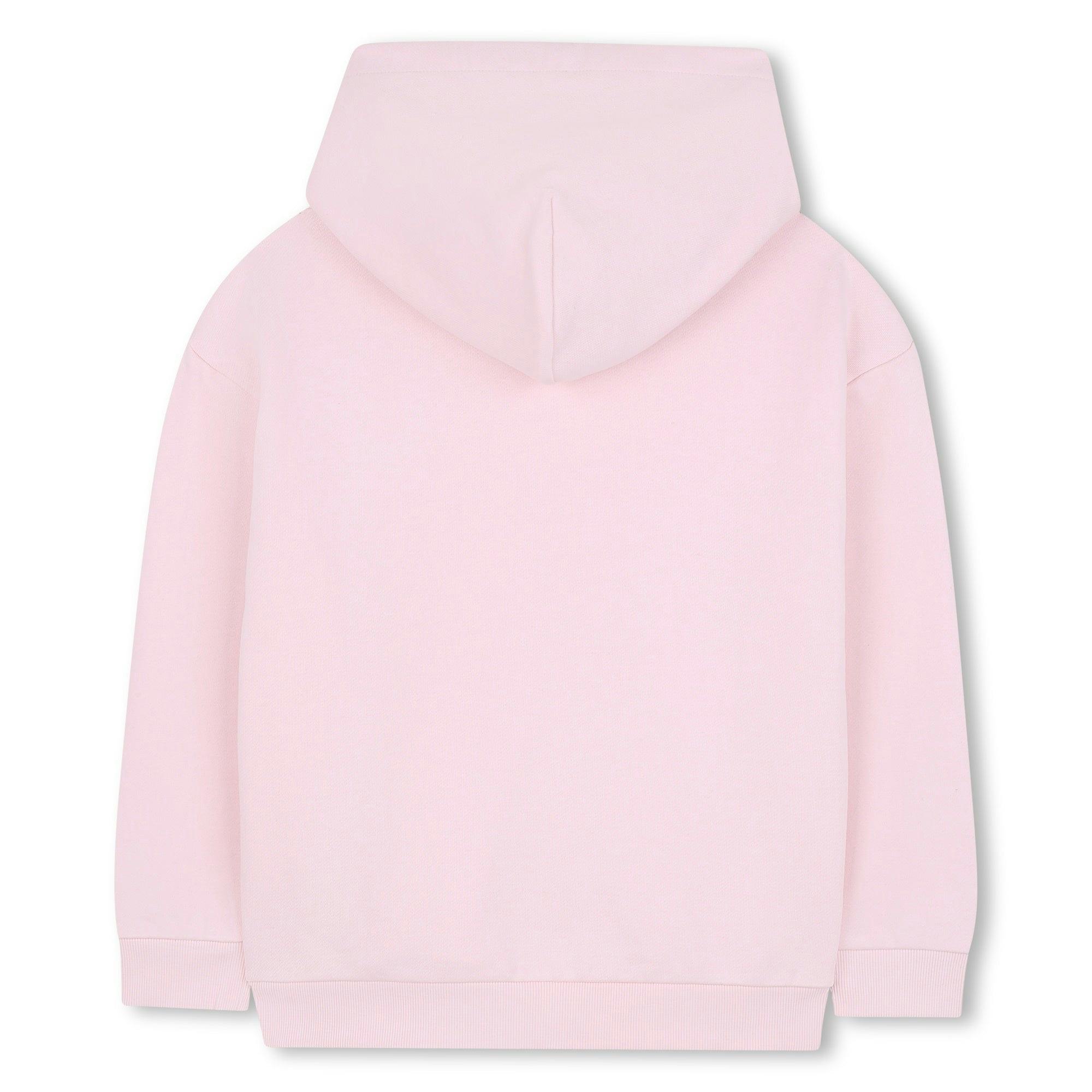 Pink Hooded Sweatshirt