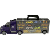 Mighty Motors: Heavy Hauler Carry Case - Blue - 23.5" Truck Storage Case