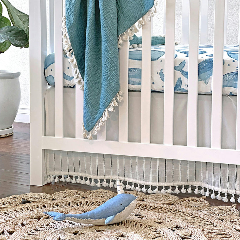 Caspian Fitted Crib Sheet