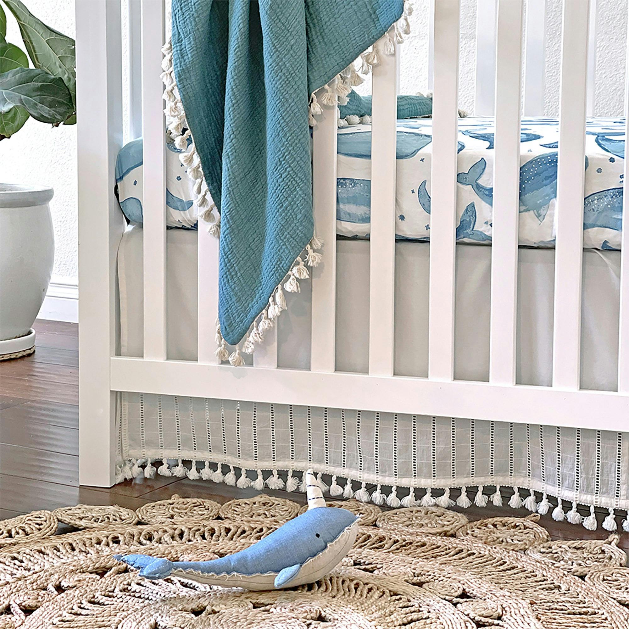 Caspian Fitted Crib Sheet