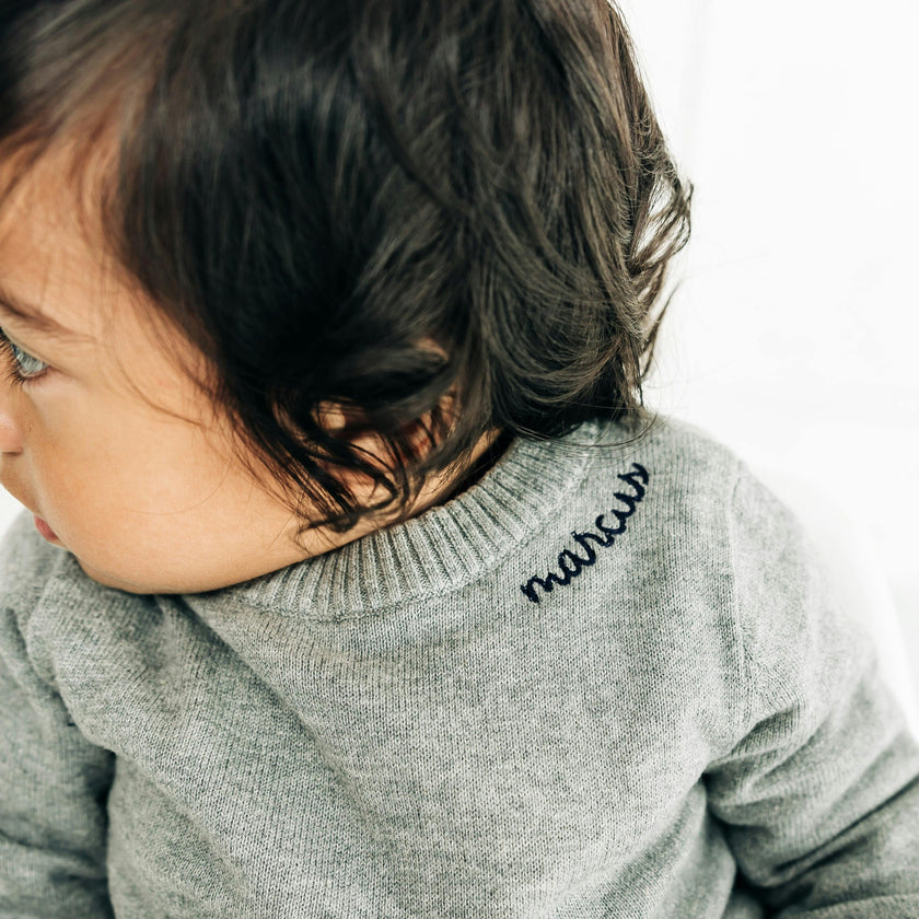 Custom Embroidered Crewneck Sweater
