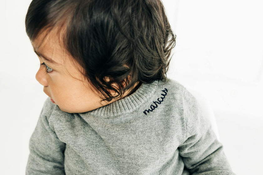 Custom Embroidered Crewneck Sweater