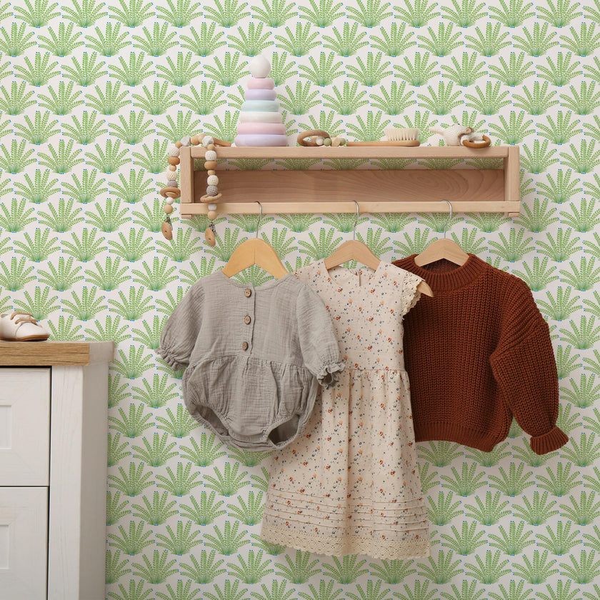 Wallpaper MARACAS color Minty
