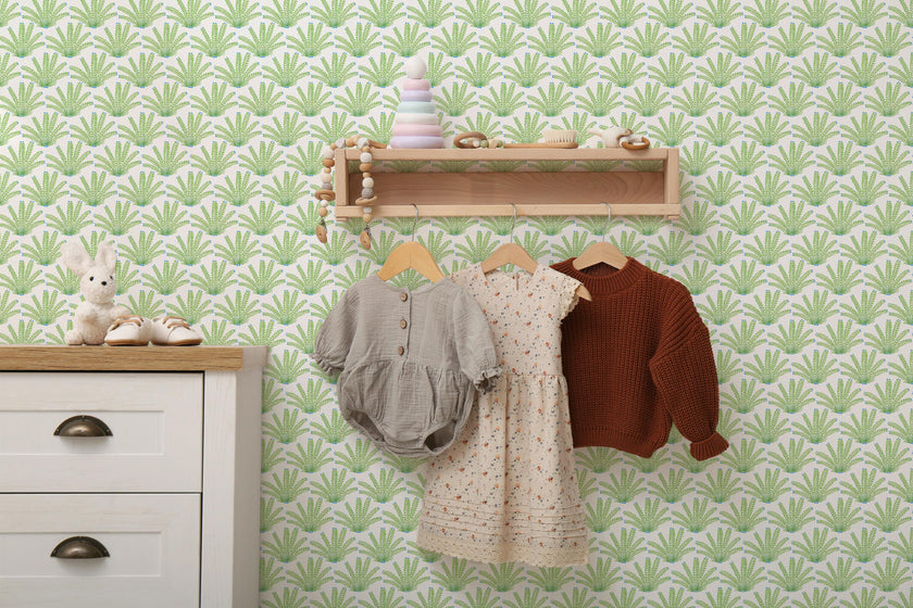 Wallpaper MARACAS color Minty