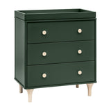 Babyletto Lolly 3-Drawer Compact Changer Dresser with Removable Changing Tray (34")