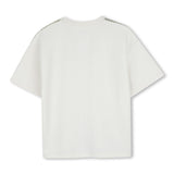 Ivory Geometric Pattern T-Shirt
