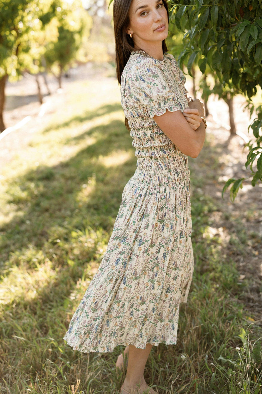 Jennifer Dress in Autumn Bouquet